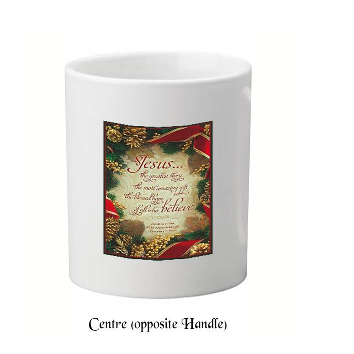 Personalsied Christmas Mug Gift - The Greatest Story